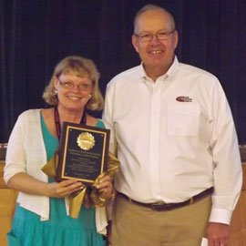 students honored for food collection efforts